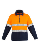 Hi Vis Polar Fleece Jumper - Hoop Taped ZT461