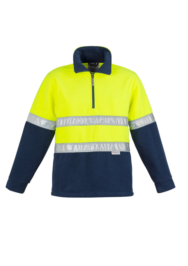 Hi Vis Polar Fleece Jumper - Hoop Taped ZT461