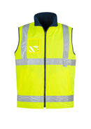 Mens Hi Vis Lightweight Fleece Lined Vest ZV358