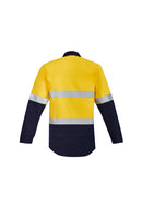 Mens Flame HRC 2 Hoop Taped Open Front Spliced Shirt ZW140