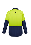 Mens Hi Vis Outdoor L/S Shirt ZW468