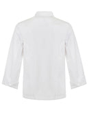 EXEC CHEF JACKET WITH STUDS LONG LEEVE