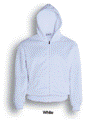 CJ1062 Unisex Adults Zip Through Fleece Hoodie