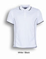 Stitch Feature Essentials-mens Short Sleeve Polo  CP0910 more colours