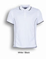 Stitch Feature Essentials-Mens Short Sleeve Polo  CP0910