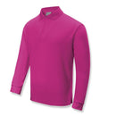 Unisex Adults Sun Smart Long Sleeve Polo  CP1632 Magenta