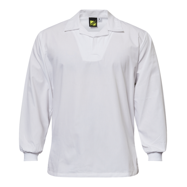 FOOD INDUSTRY JAC SHIRT WITH MODESTY NECK INSERT- LONG SLEEVE WS3015