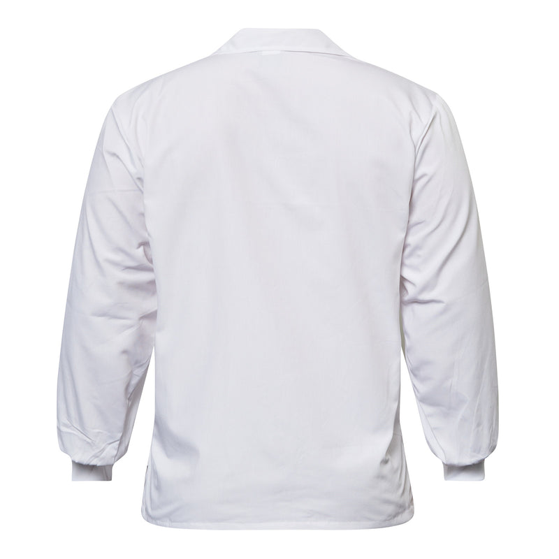 FOOD INDUSTRY JAC SHIRT WITH MODESTY NECK INSERT- LONG SLEEVE WS3015