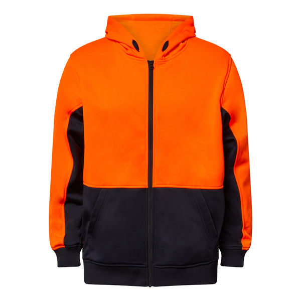 PINNACLE HI VIS HOODIE WITH FULL ZIP WT8017