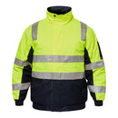 TYPHOON HI VIS MODERN BOMBER JACKET WITH TAPE WW9011