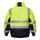 TYPHOON HI VIS MODERN BOMBER JACKET WITH TAPE WW9011