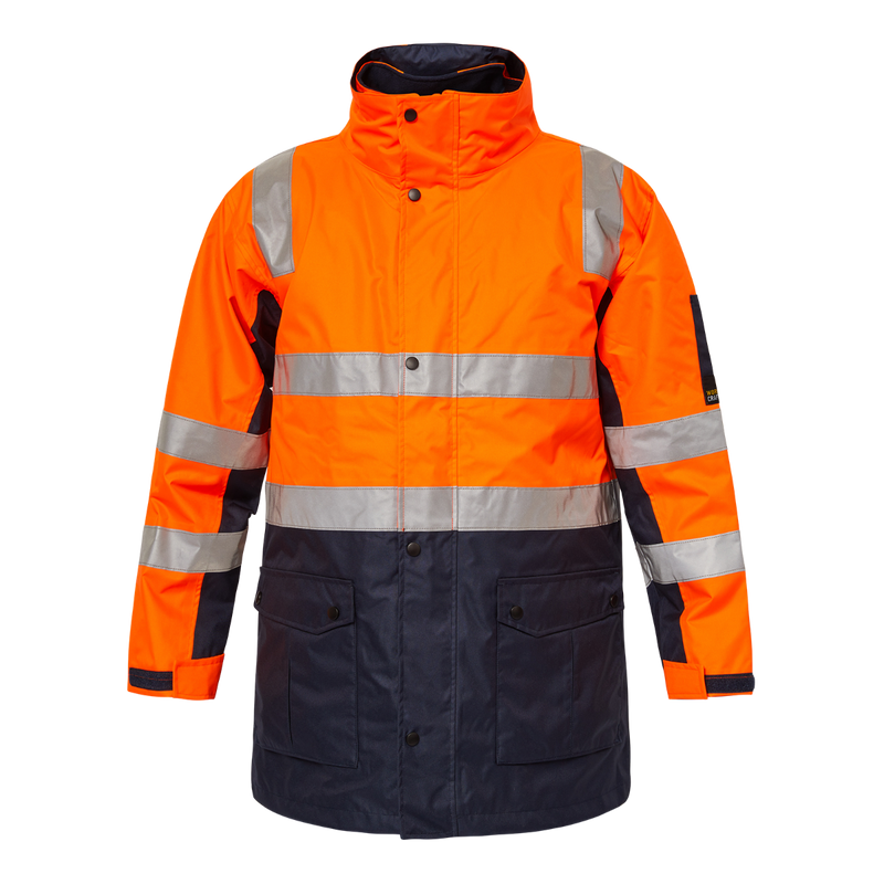 TORNADO HI VIS 4 IN 1 JACKET WITH TAPE WW9013