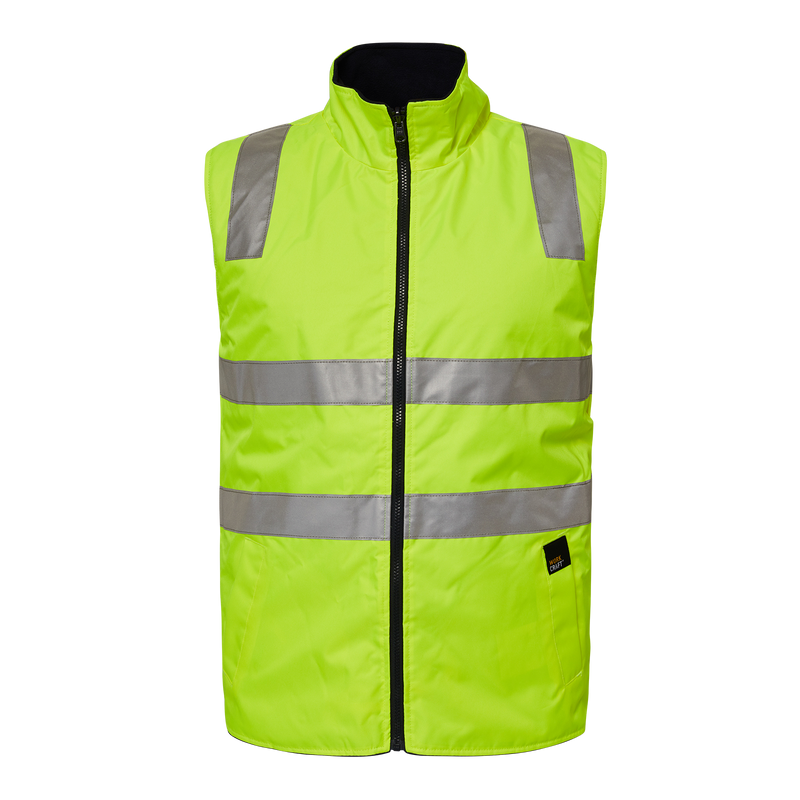 FROST HI VIS REVERSIBLE FLEECE VEST WITH TAPE WW9014