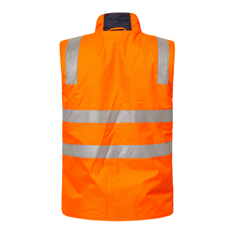 FROST HI VIS REVERSIBLE FLEECE VEST WITH TAPE WW9014