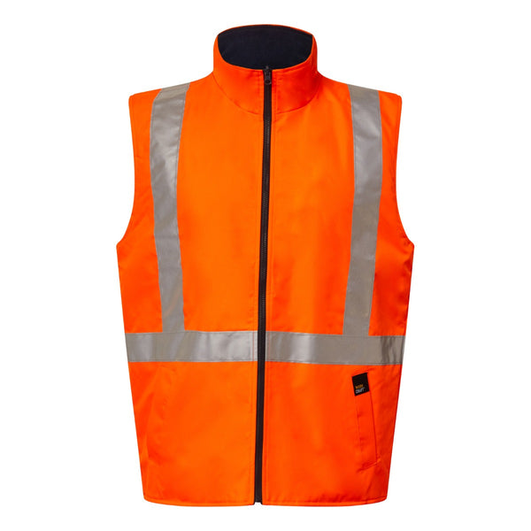 NSW HI VIS REVERSIBLE FLEECE VEST WITH CSR TAPE WW9018